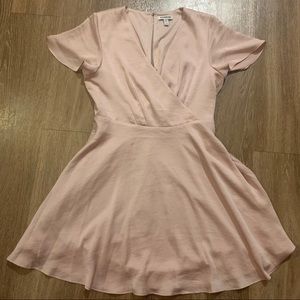 Express silk mini dress